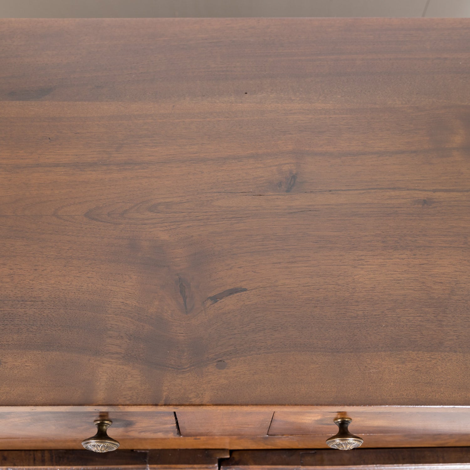 SOLD Period 18th Century Louis XVI Country French Buffet d'Appui, Solid Walnut from Lyon