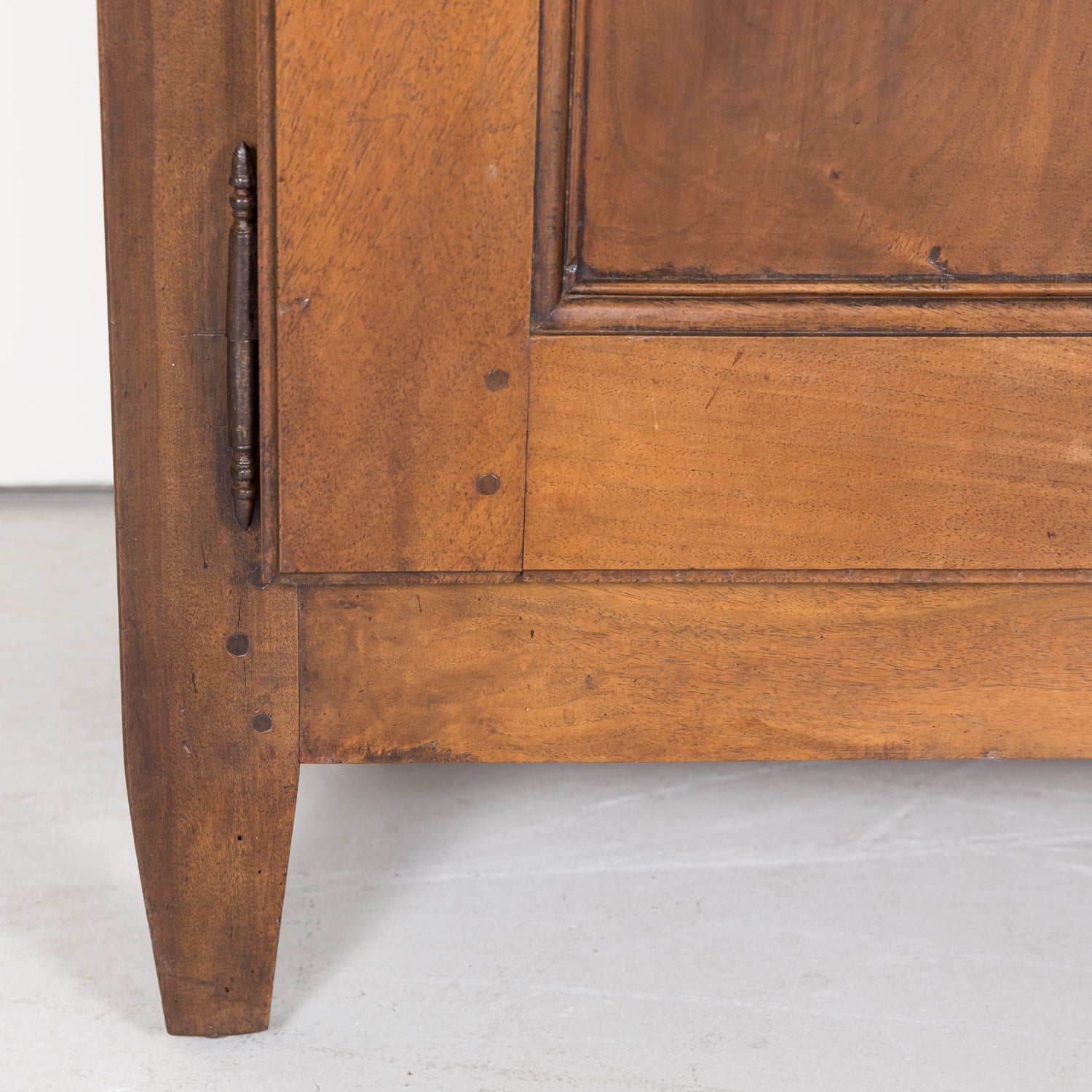 SOLD Period 18th Century Louis XVI Country French Buffet d'Appui, Solid Walnut from Lyon