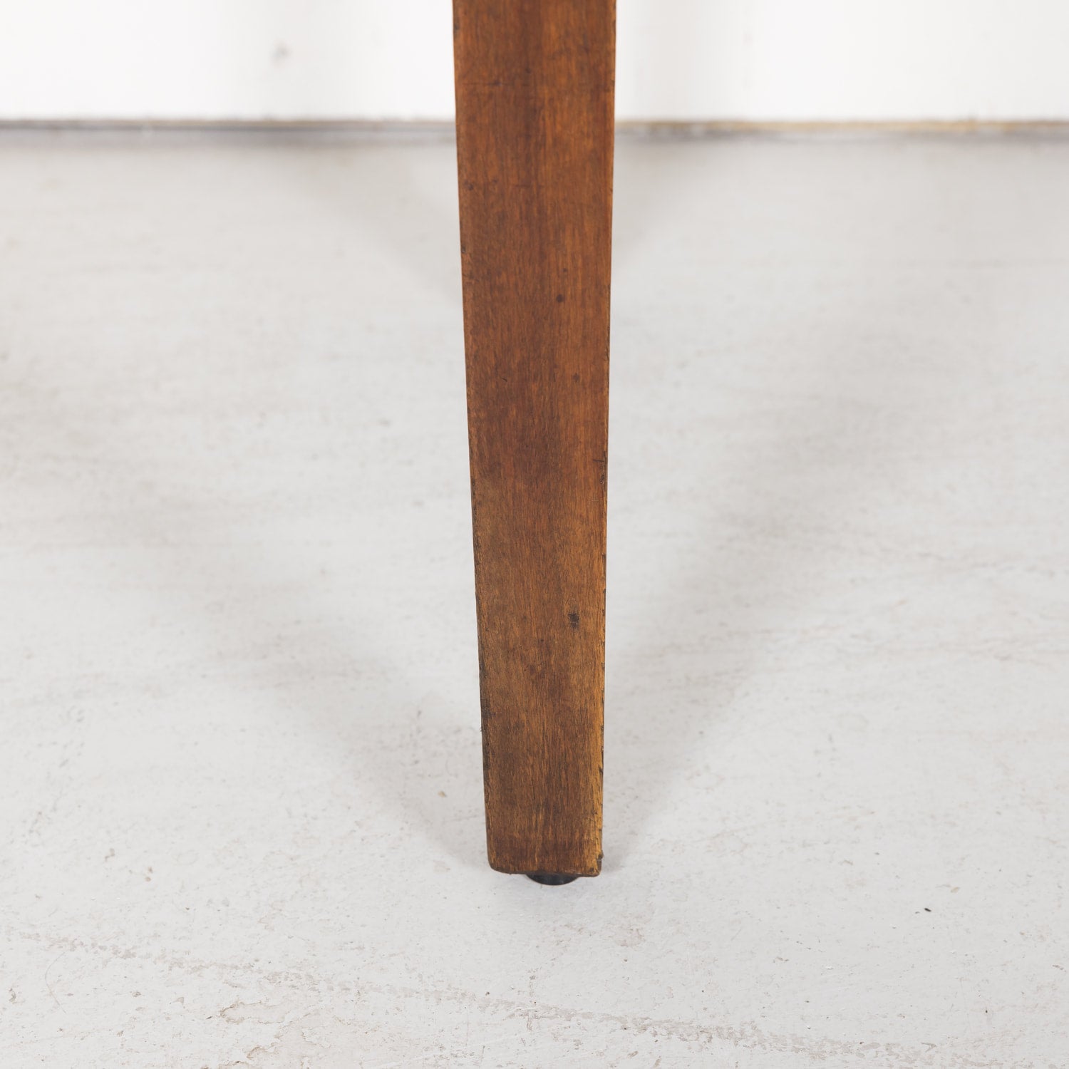 Pine and Walnut Country French Side Table from South of France c. 1890s
