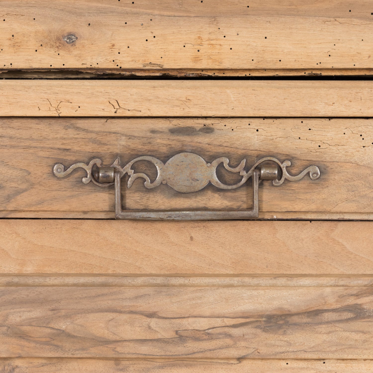 Louis XV Transition Louis XVI Buffet Deux Corps made of Solid Walnut Circa Late 18th Century