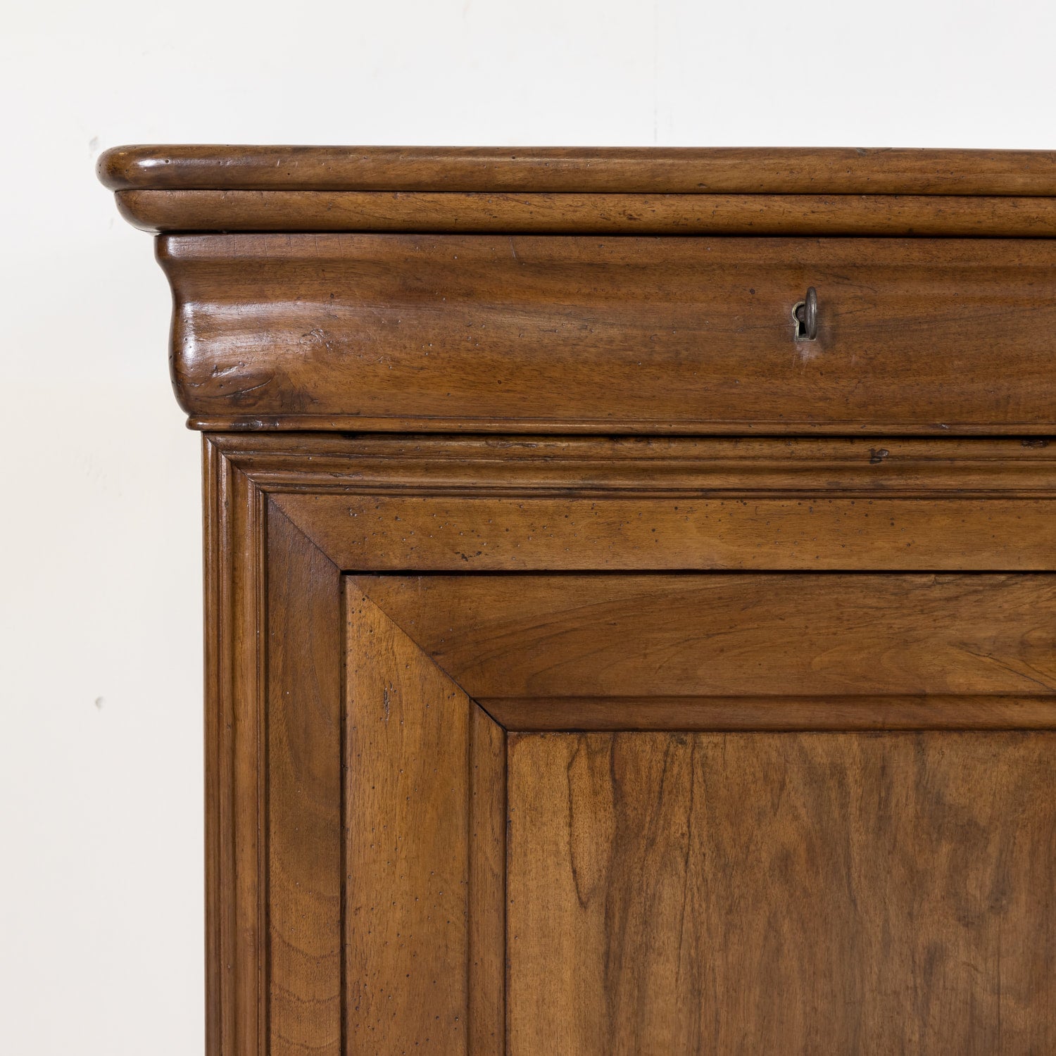 Louis Philippe Enfilade Buffet made of Walnut with Doucine Drawers from Bordeaux France Circa Early 1800s
