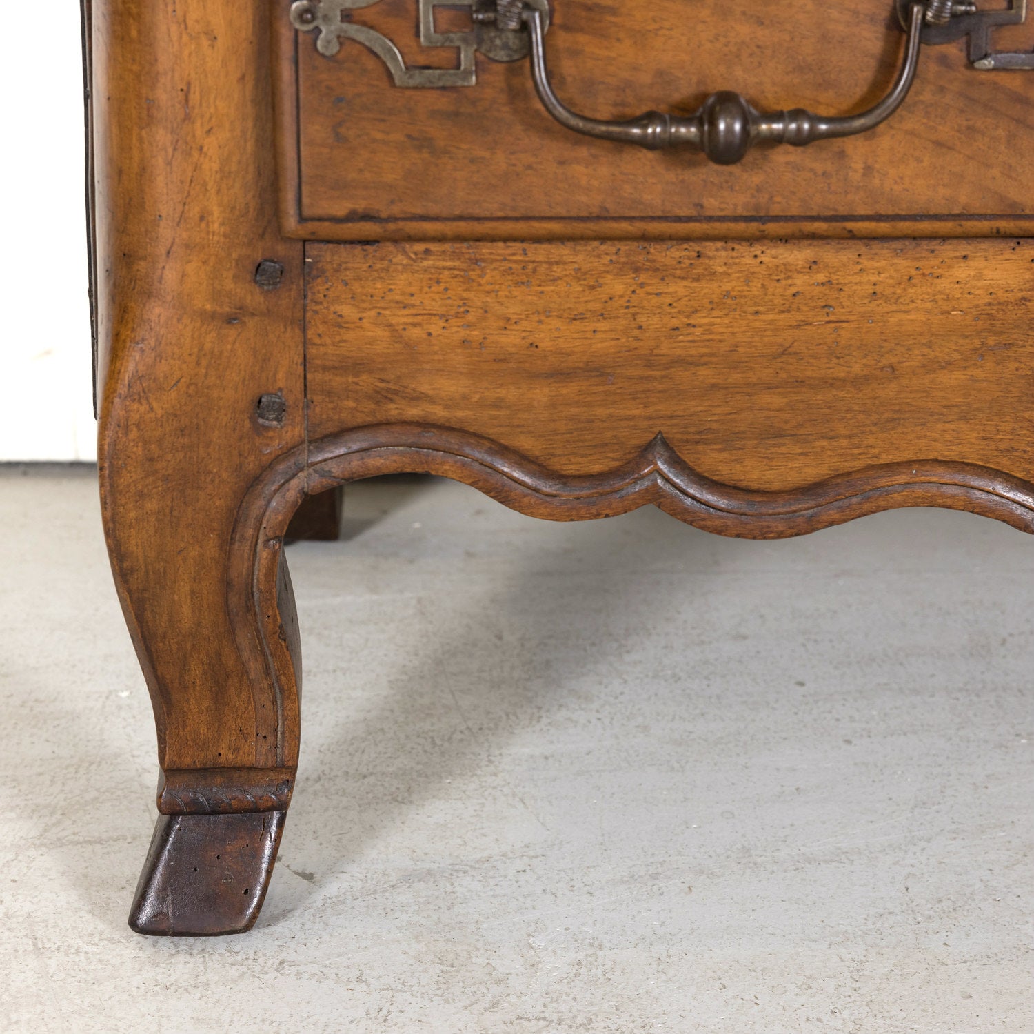 Mid-18th Century Louis XV Period Petite Walnut Commode