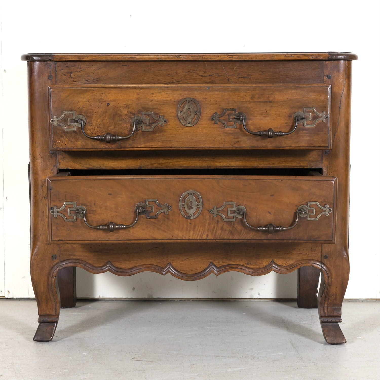 Mid-18th Century Louis XV Period Petite Walnut Commode