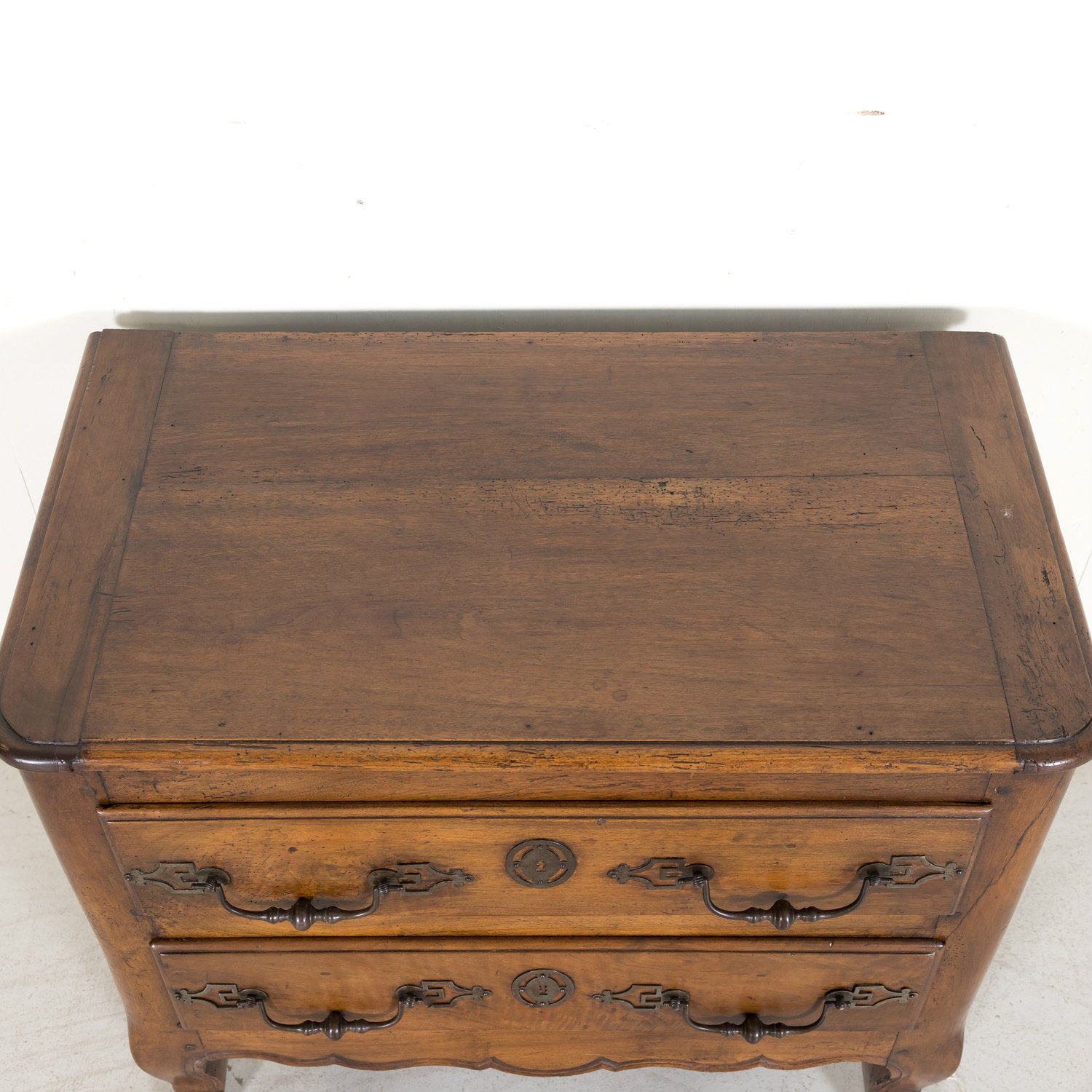 Mid-18th Century Louis XV Period Petite Walnut Commode