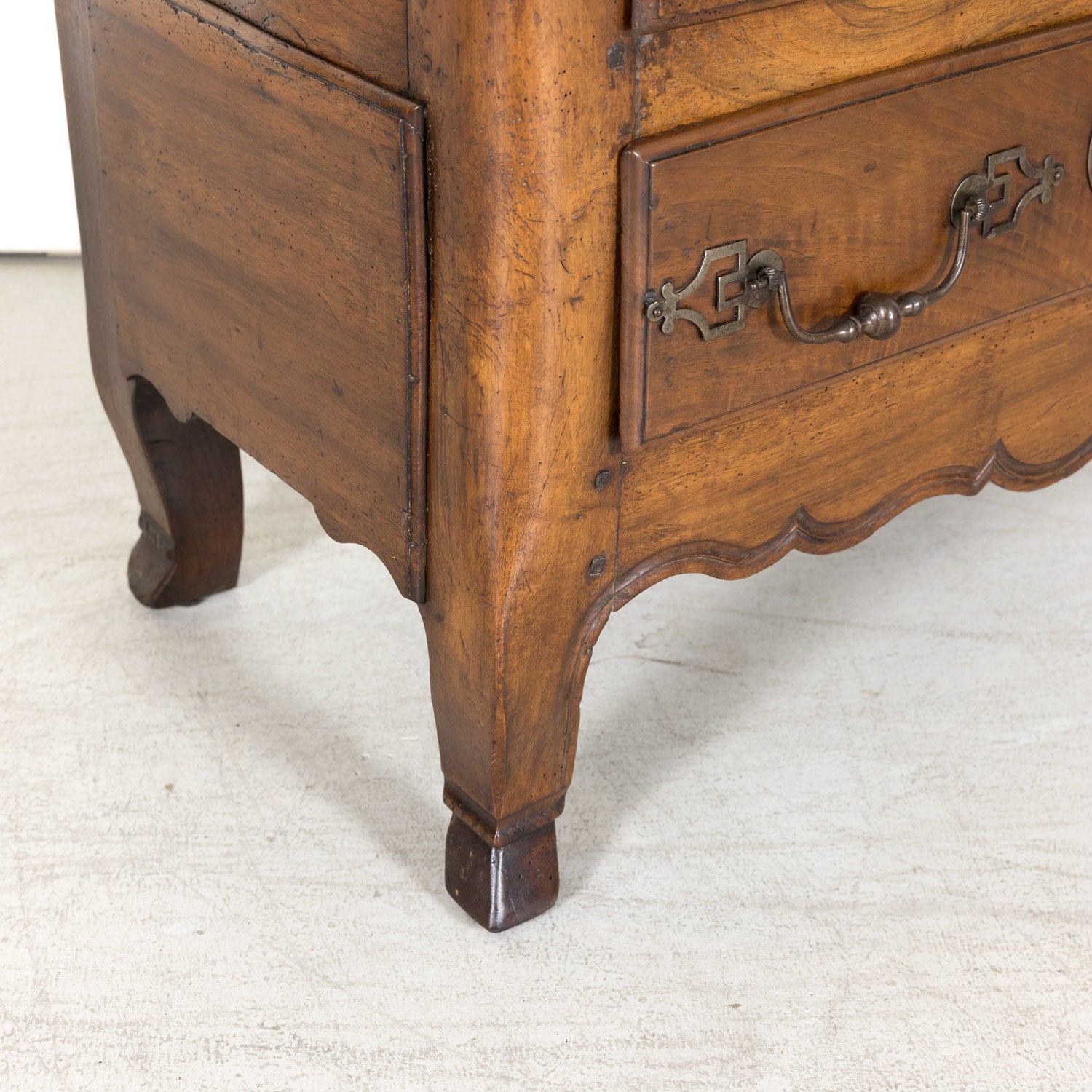 Mid-18th Century Louis XV Period Petite Walnut Commode
