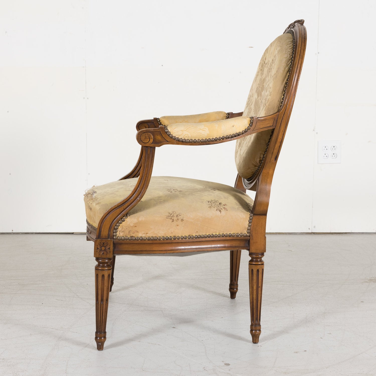 Set of Four French Louis XVI Fauteuils