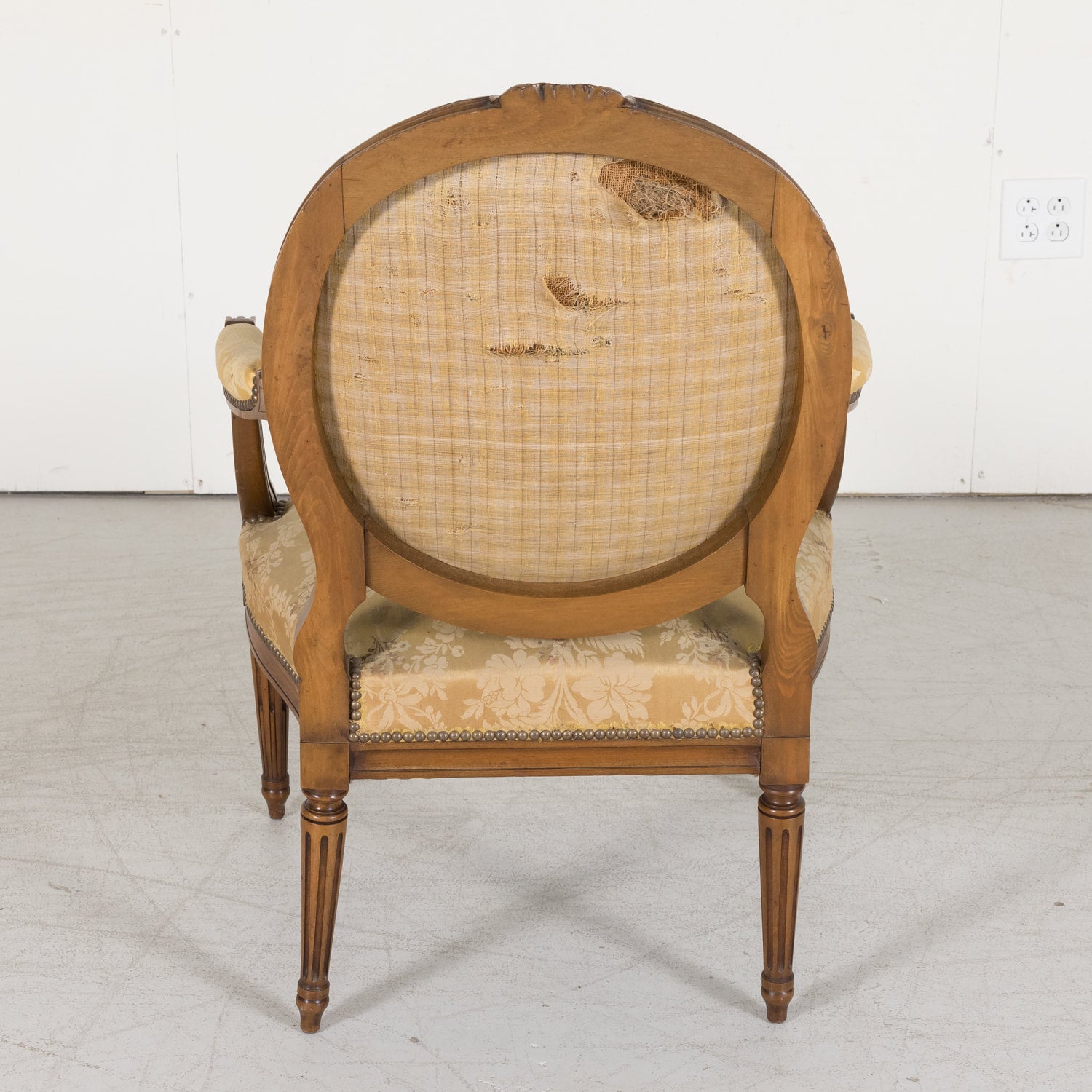 Set of Four French Louis XVI Fauteuils