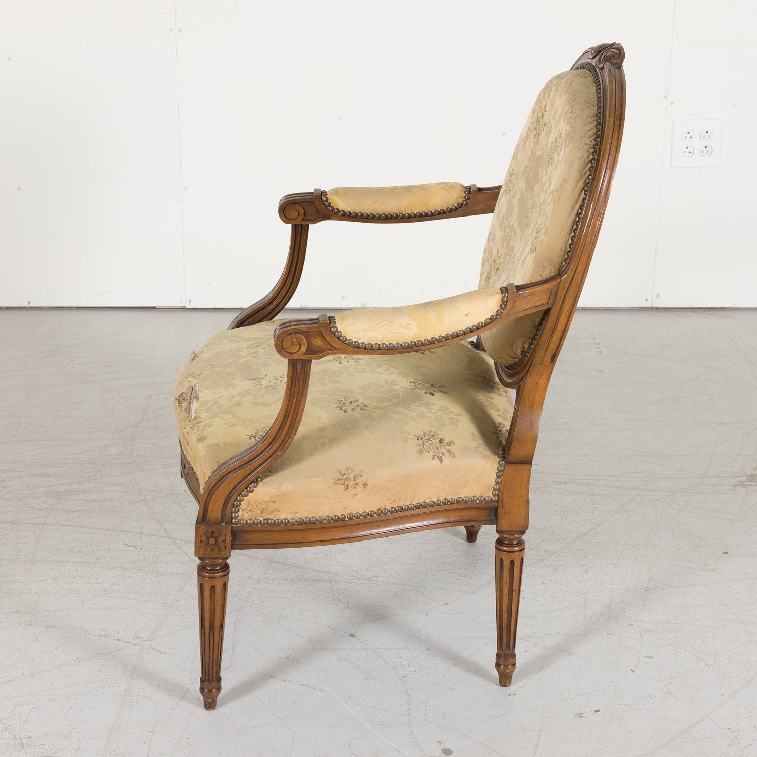 Set of Four French Louis XVI Fauteuils