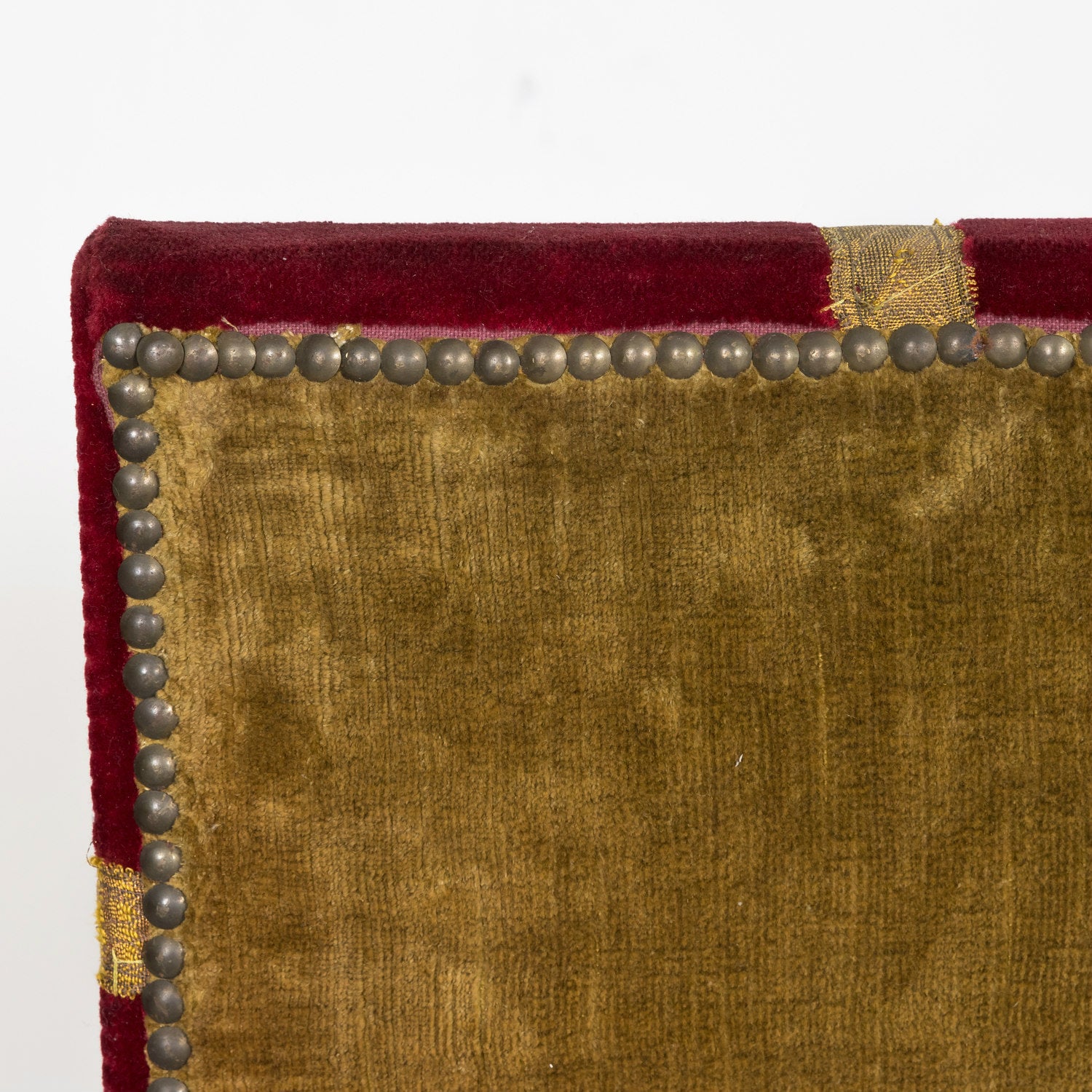 19th Century Louis XIV Style Hand Carved Walnut Upholstered Spanish Bench or Banquette