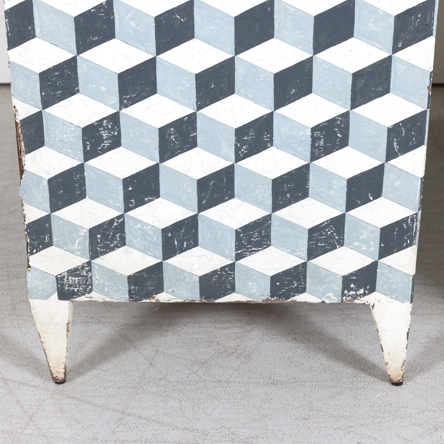 Late 19th Century French Louis XVI Style Painted Commode