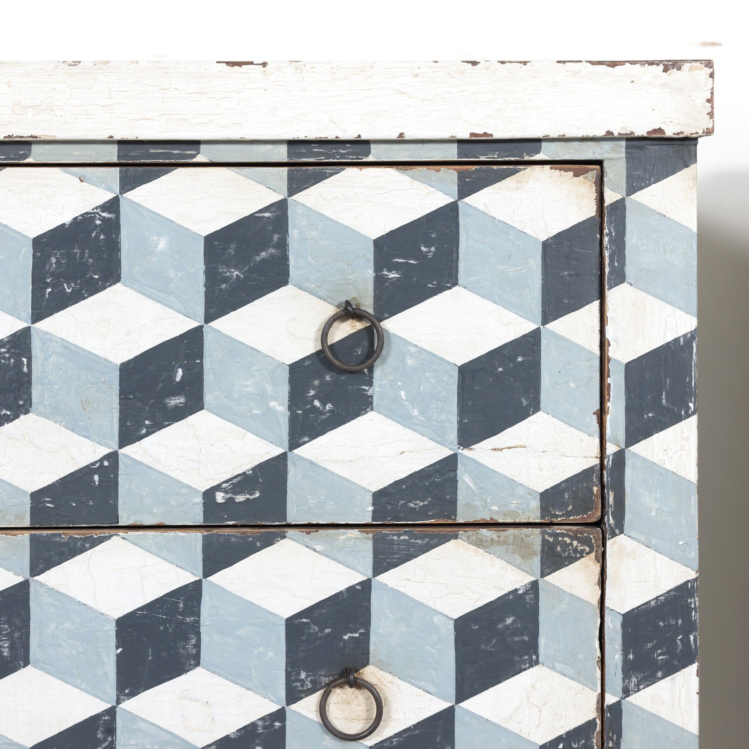 Late 19th Century French Louis XVI Style Painted Commode