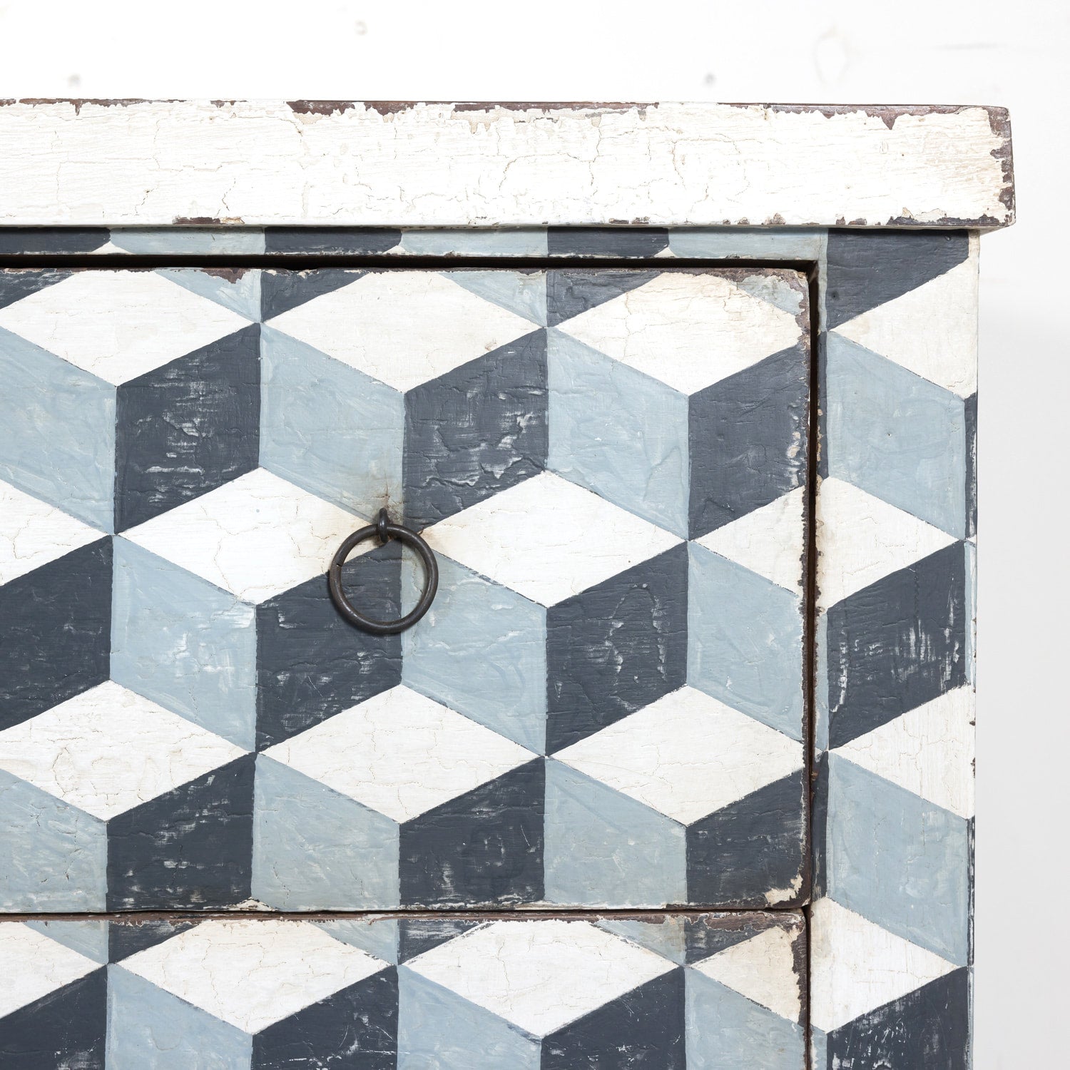 Late 19th Century French Louis XVI Style Painted Commode