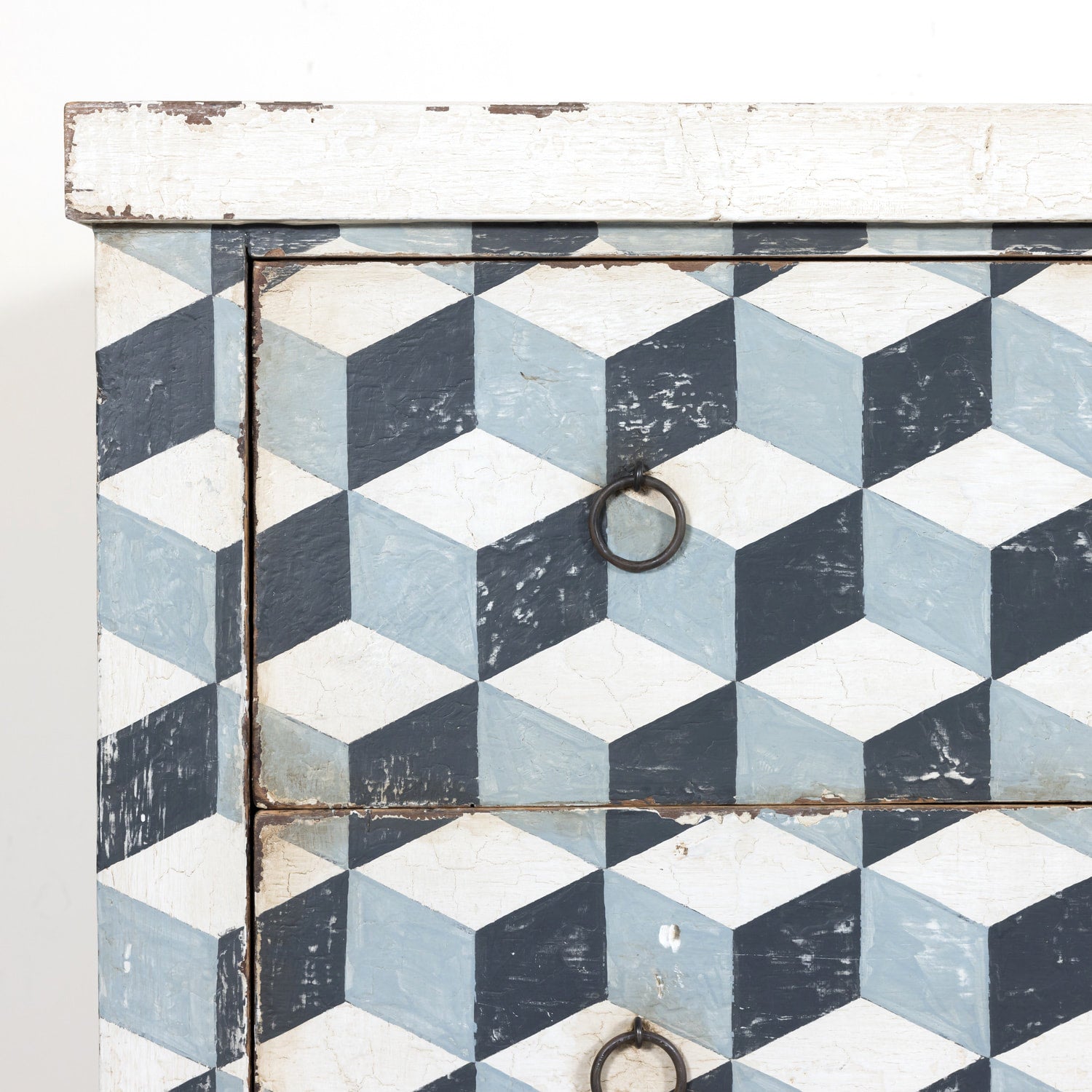 Late 19th Century French Louis XVI Style Painted Commode