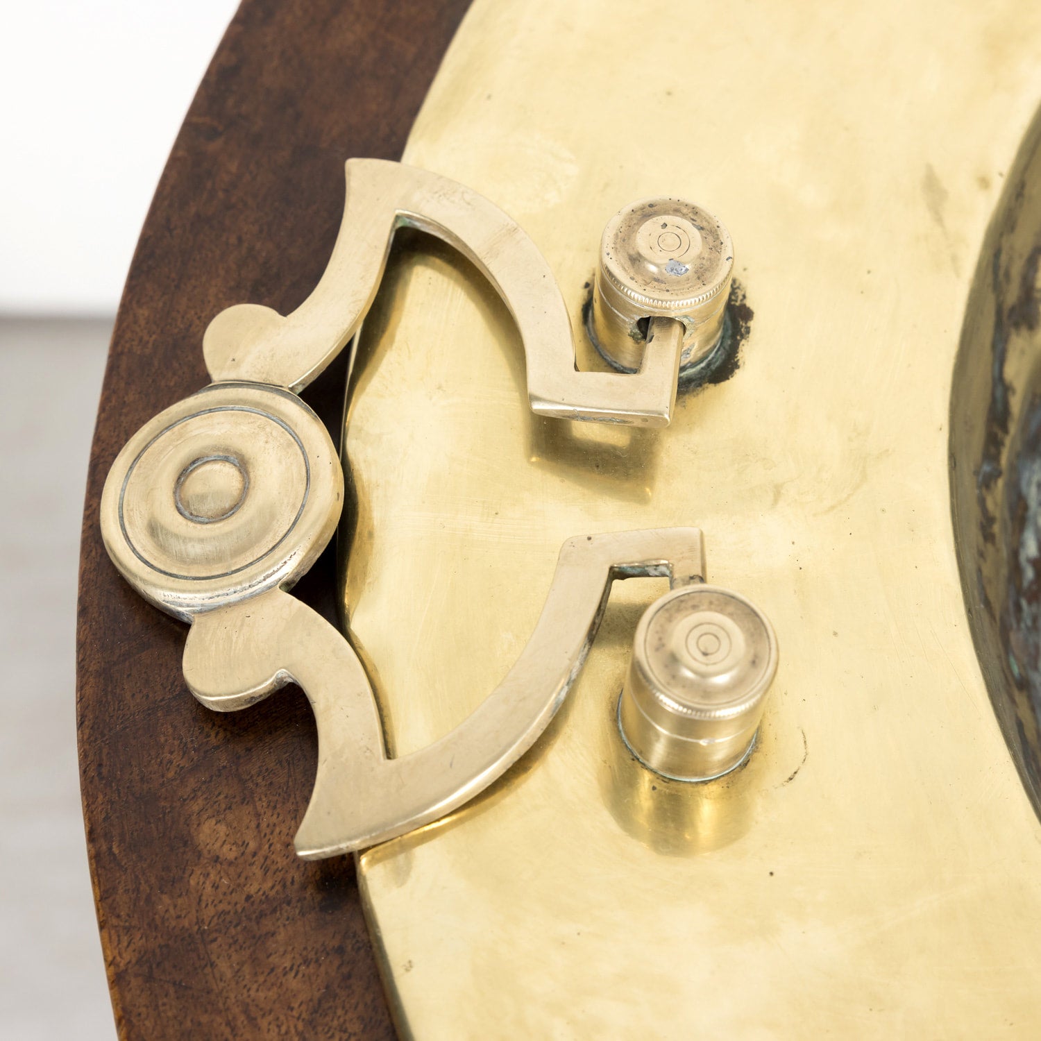 Early 19th Century French Restauration Period Carved Walnut Brazier Tripod Table on Casters