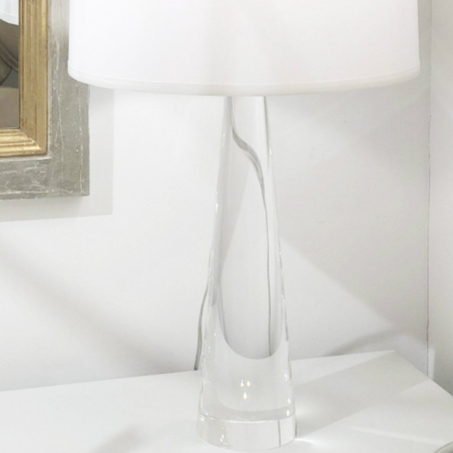 Lily Clear Crystal Table Lamp