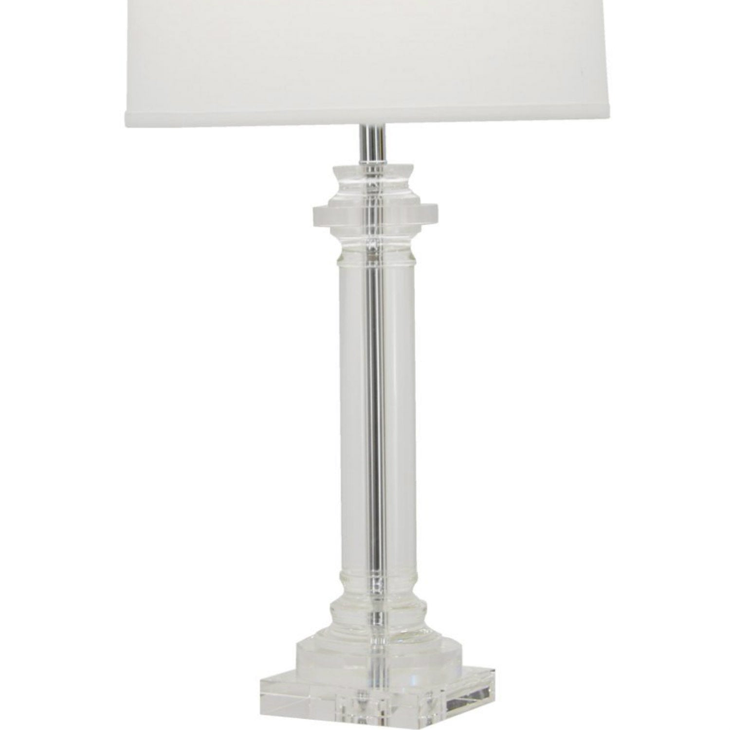 Maximus Crystal Column Table Lamp