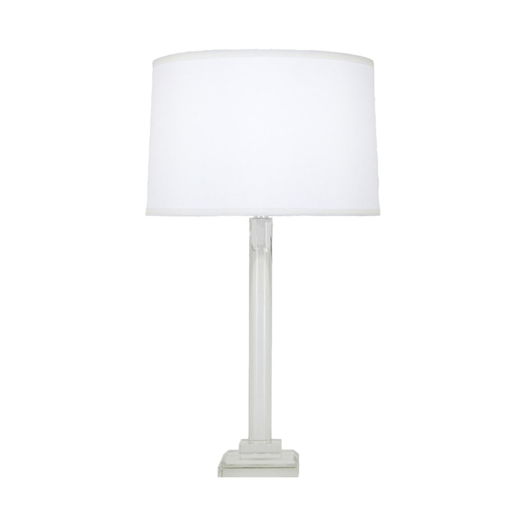 Gwyneth Crystal Deco Column Table Lamp