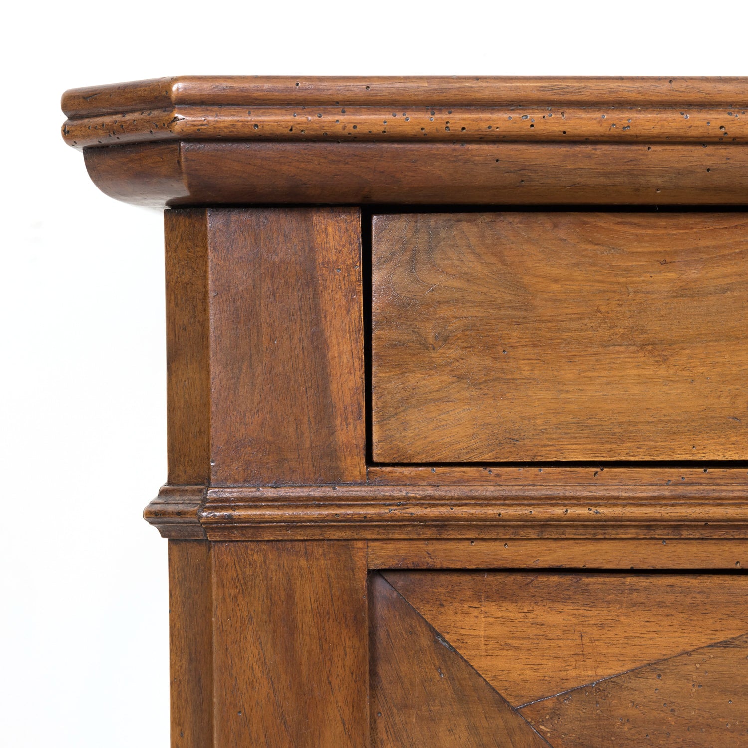 19th Century French Louis Philippe Period Four-Door Walnut Enfilade Buffet