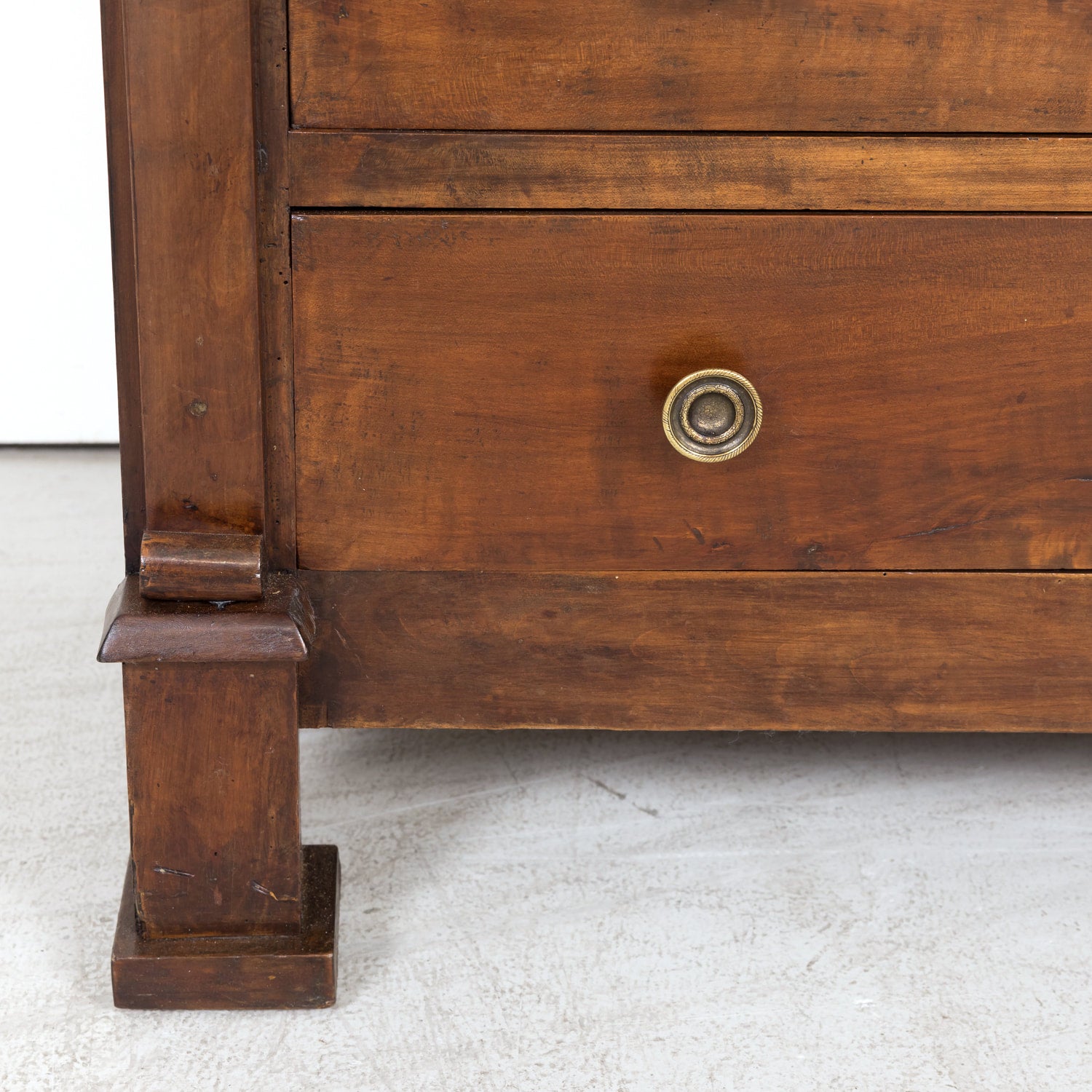 19th Century French Directoire Period Walnut Commode