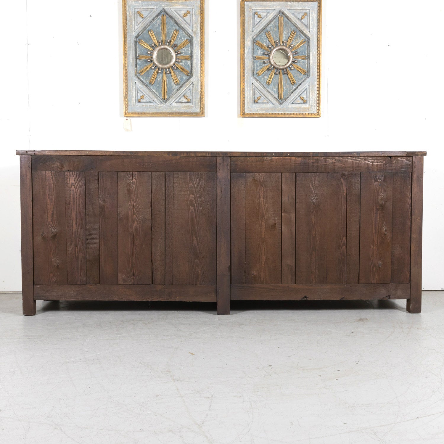 Early 19th Century French Restauration Period Chateau Enfilade Buffet