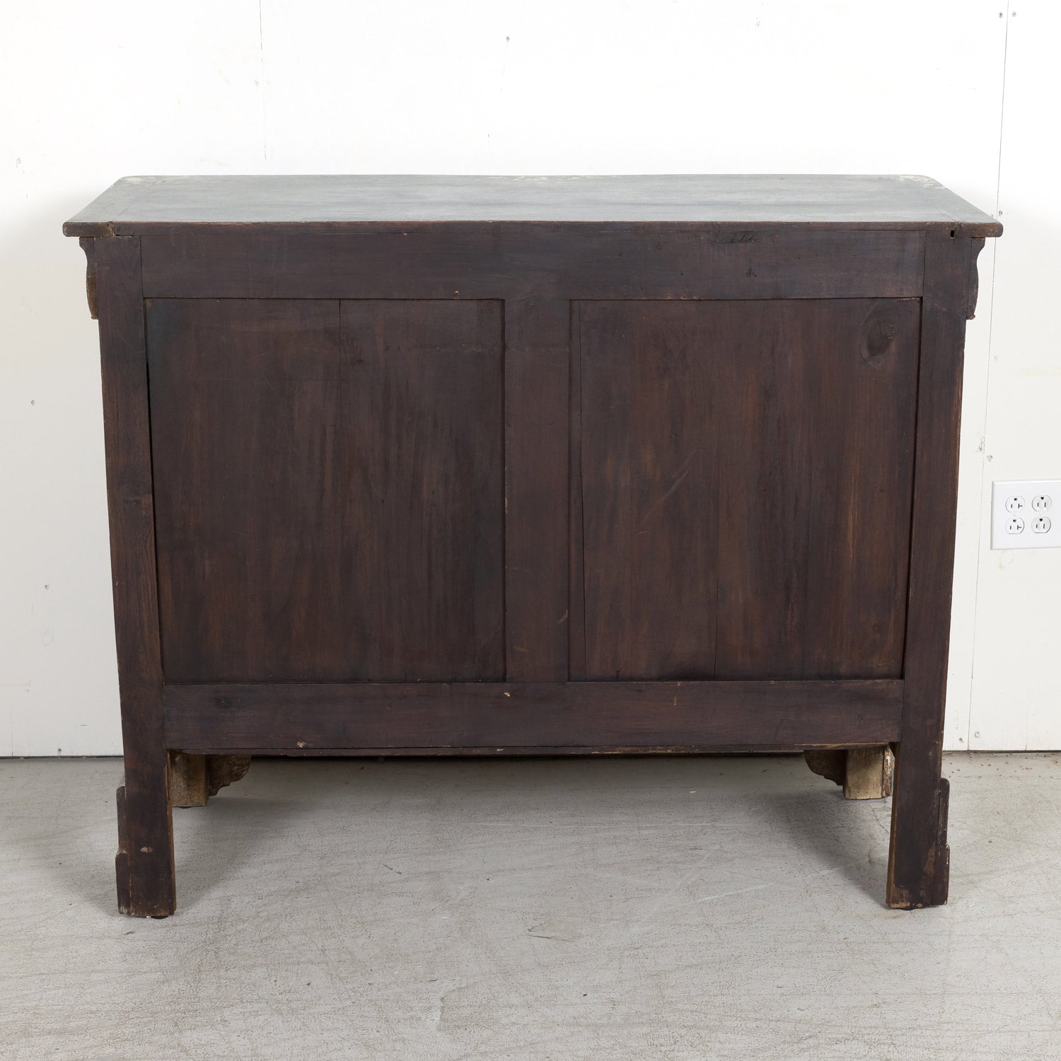 Late 19th Century French Louis Philippe Style Painted Four-Drawer Commode