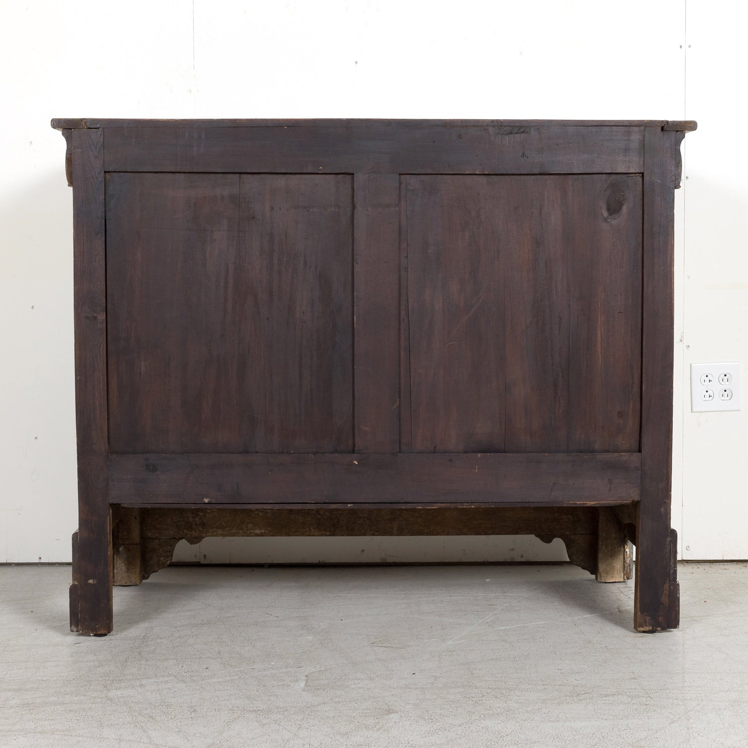 Late 19th Century French Louis Philippe Style Painted Four-Drawer Commode