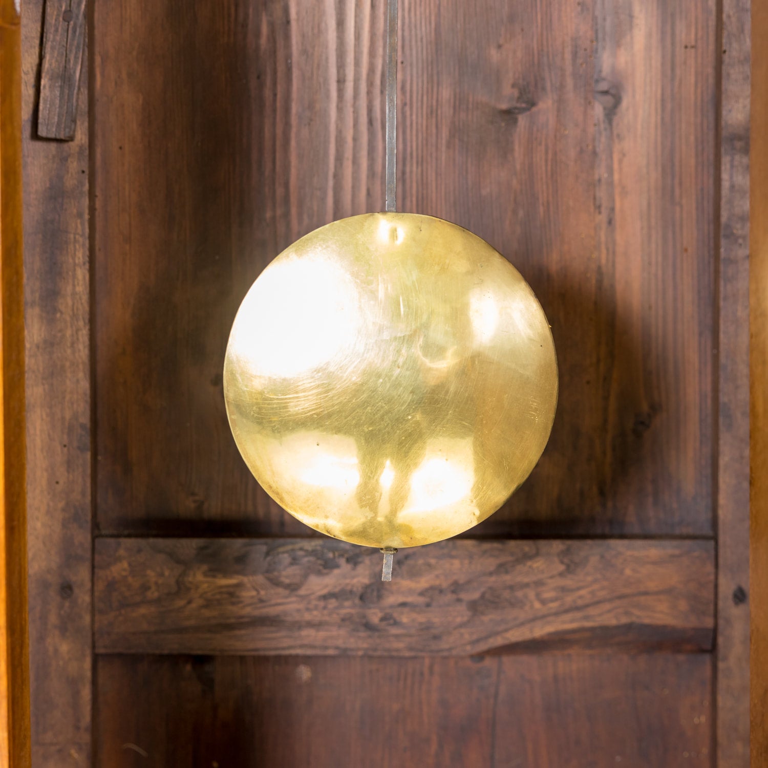 Early 19th Century French Empire Period Walnut Longcase Clock with Eight-Day Movement