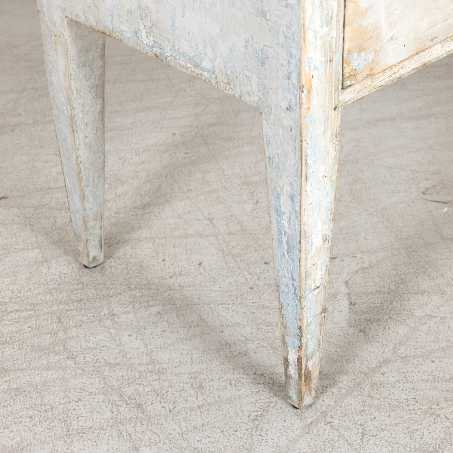 19th Century French Louis XVI Style Painted Commode Sauteuse