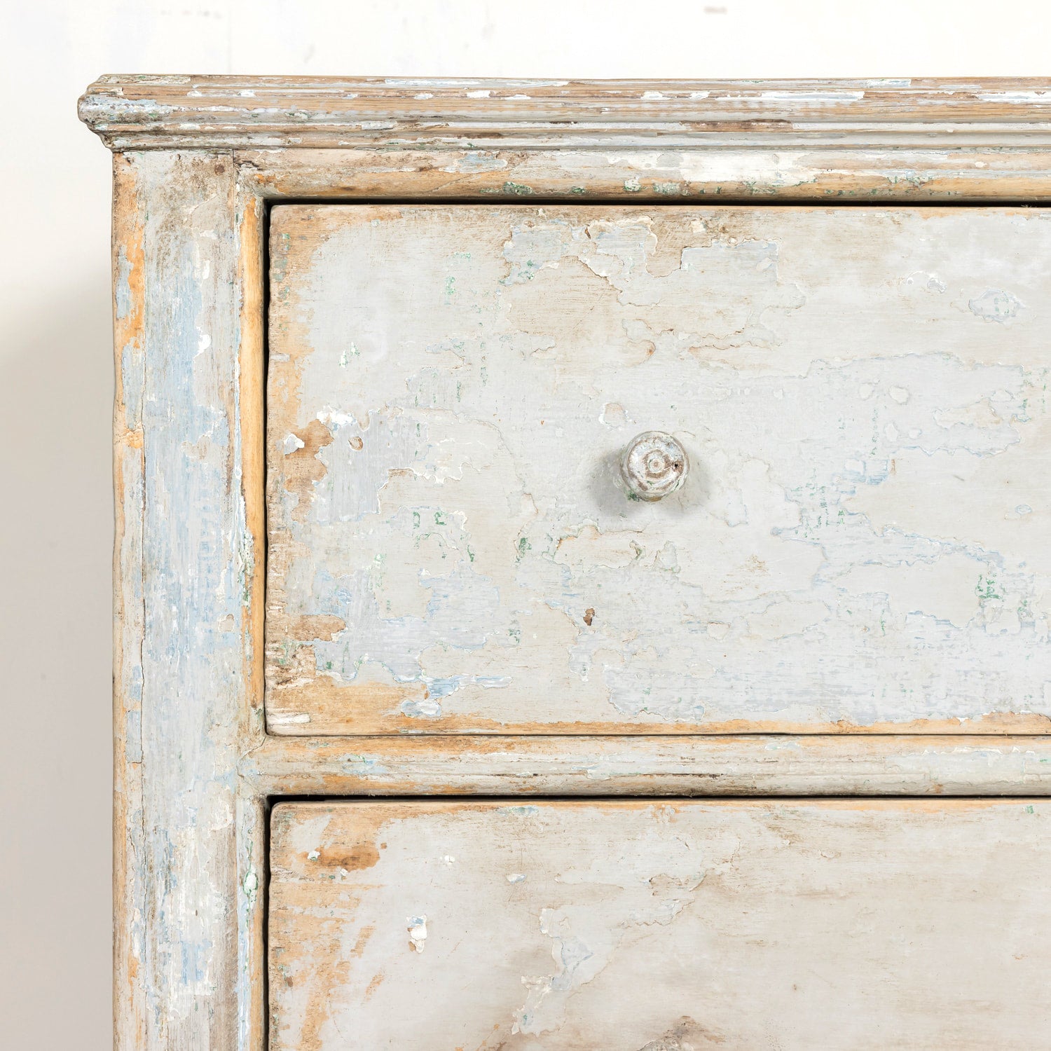 19th Century French Louis XVI Style Painted Commode Sauteuse