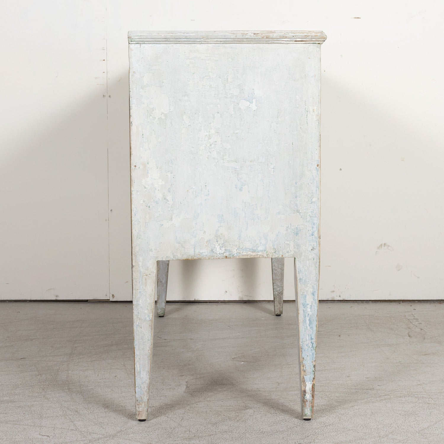 19th Century French Louis XVI Style Painted Commode Sauteuse