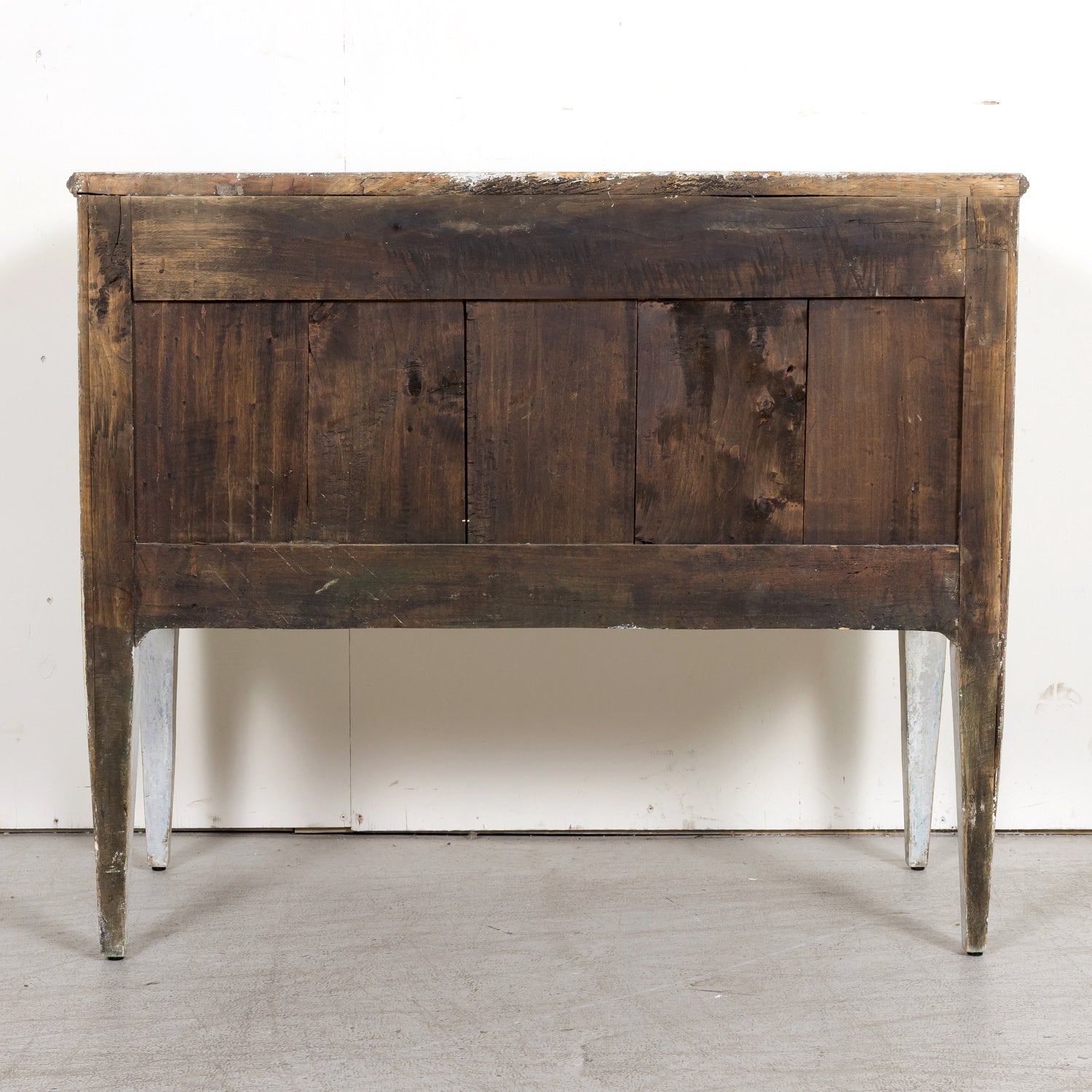 19th Century French Louis XVI Style Painted Commode Sauteuse