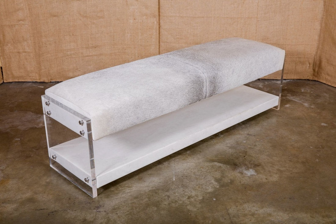 Yves Lucite Bench