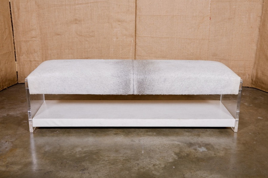 Yves Lucite Bench