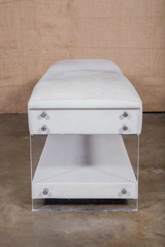 Yves Lucite Bench