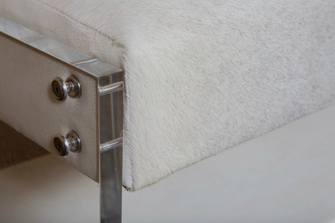 Yves Lucite Bench