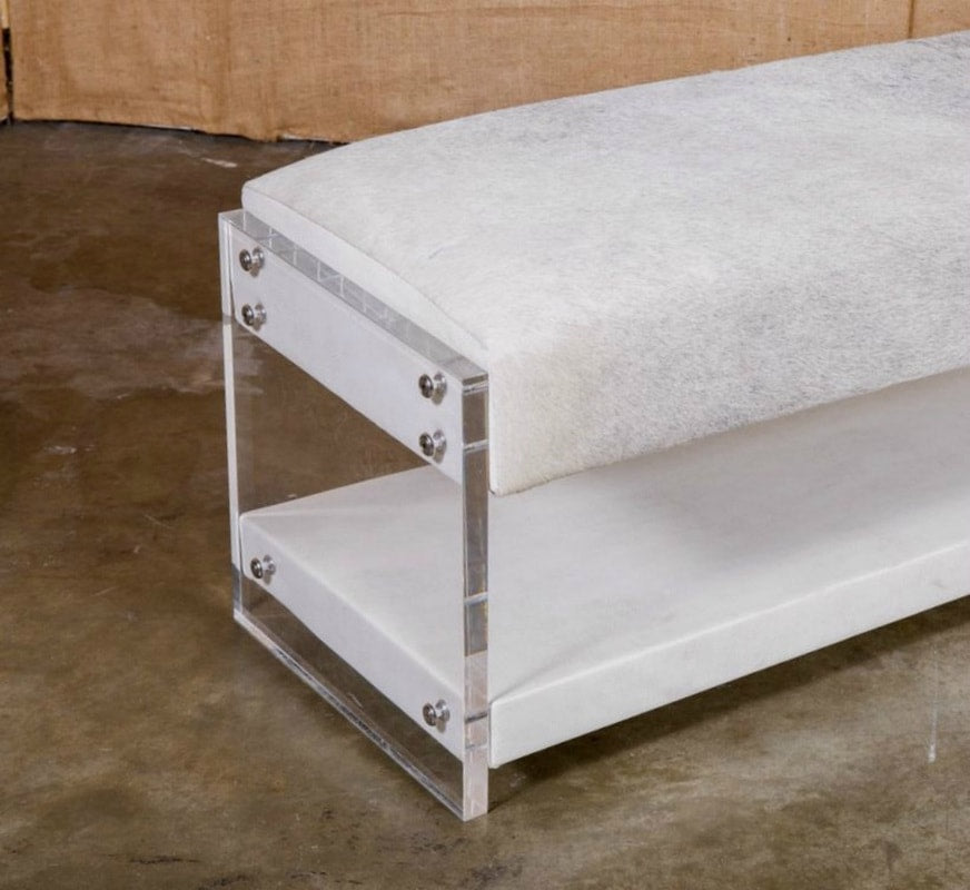 Yves Lucite Bench