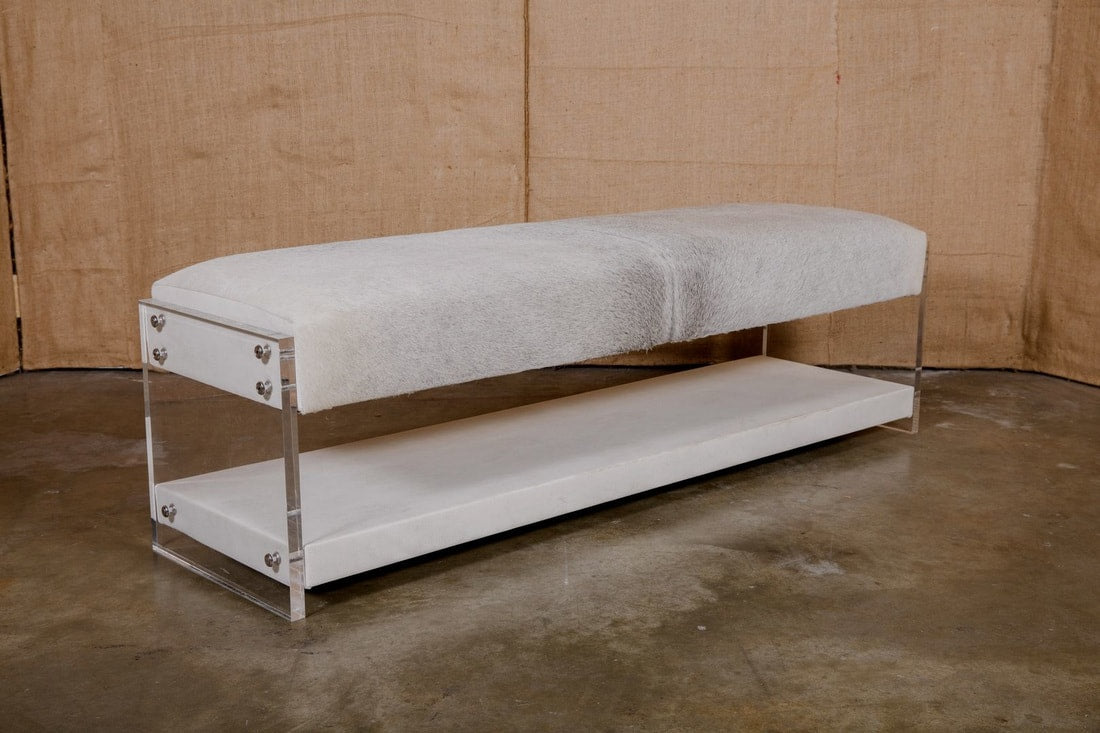 Yves Lucite Bench