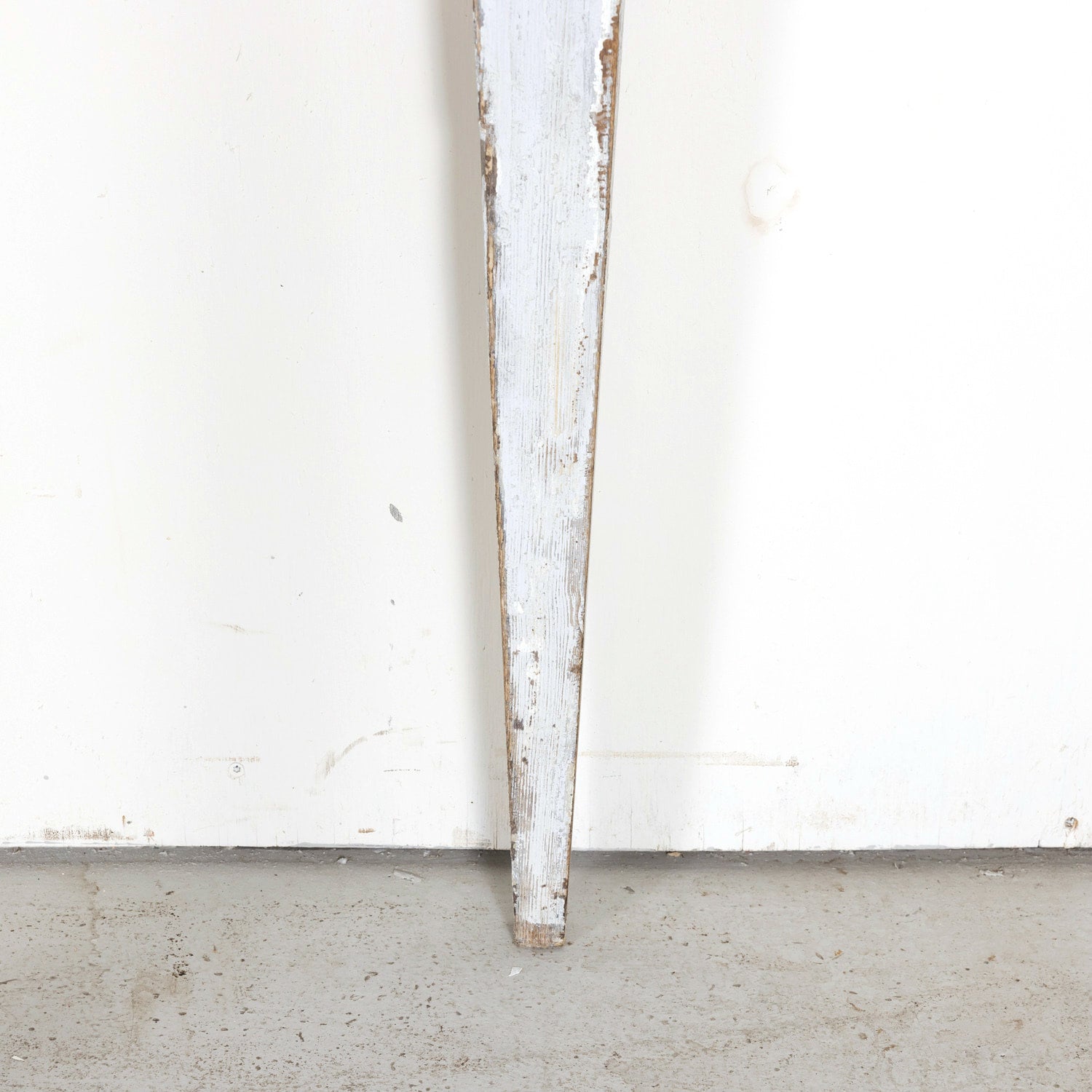 Pair of 19th Century French Louis XVI Style Painted Demilune Console Tables