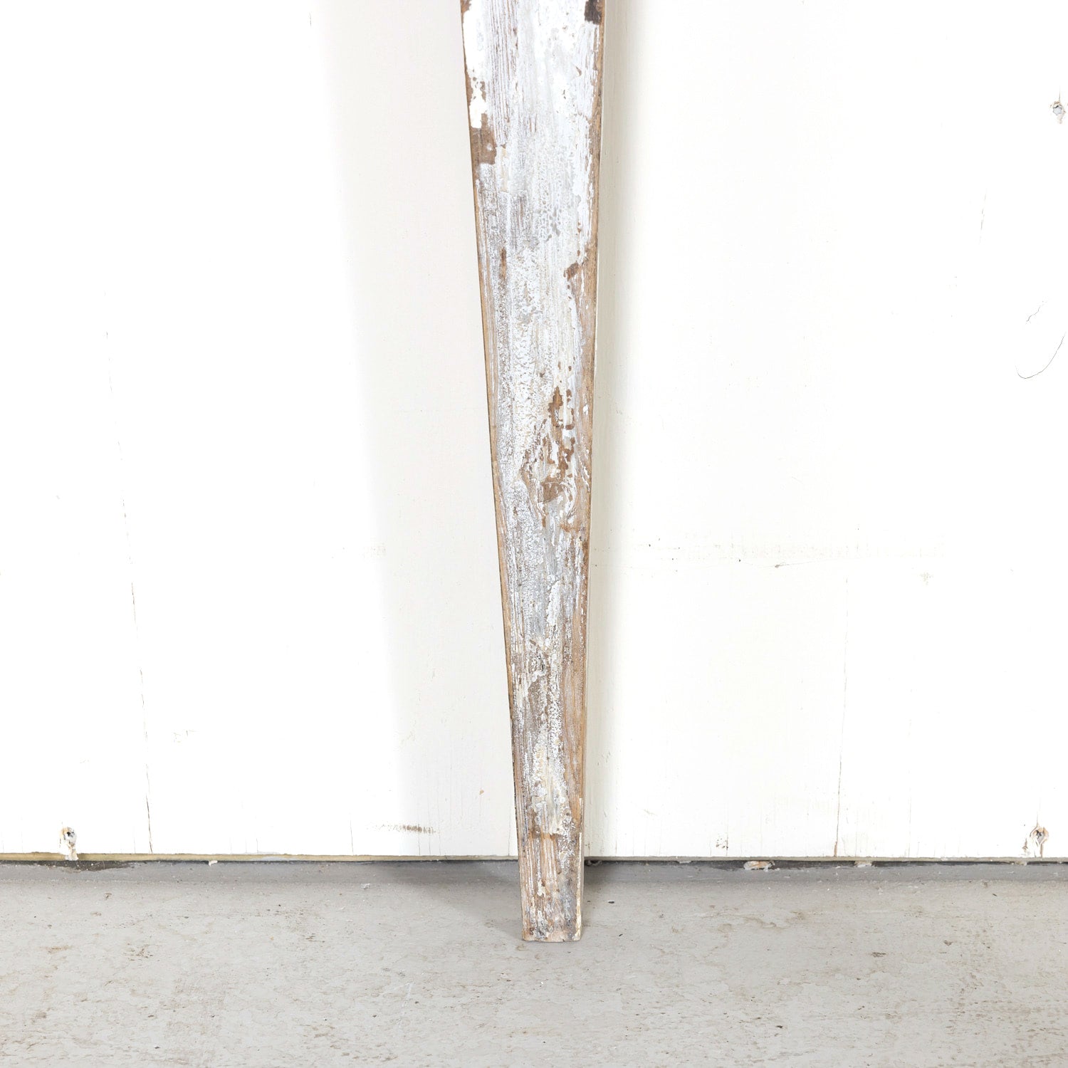 Pair of 19th Century French Louis XVI Style Painted Demilune Console Tables