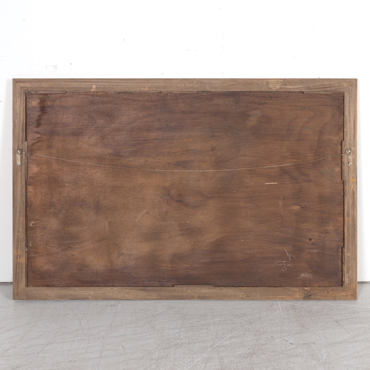 Original Early 20th Century Framed Oil on Board French Seascape Painting, Signed