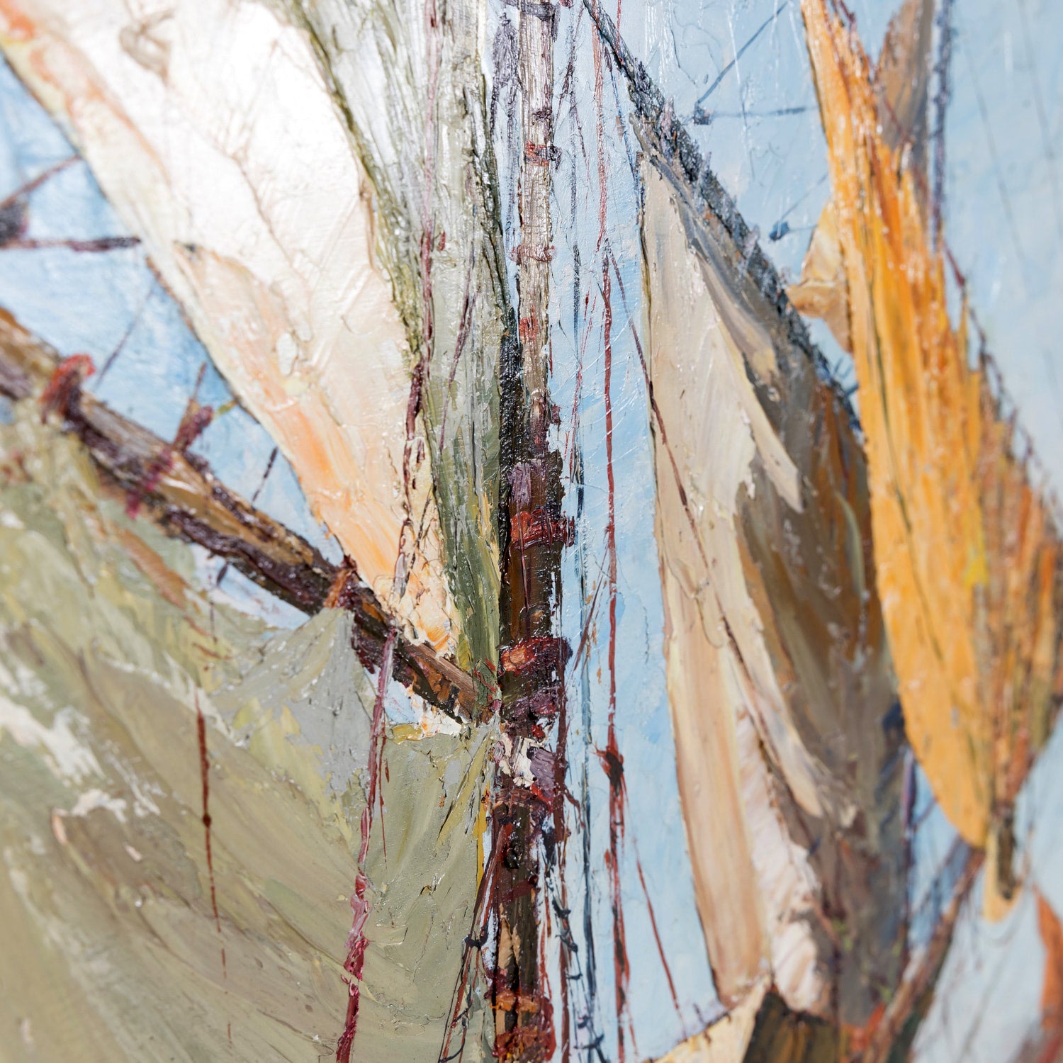 Original Early 20th Century Framed Oil on Board French Seascape Painting, Signed