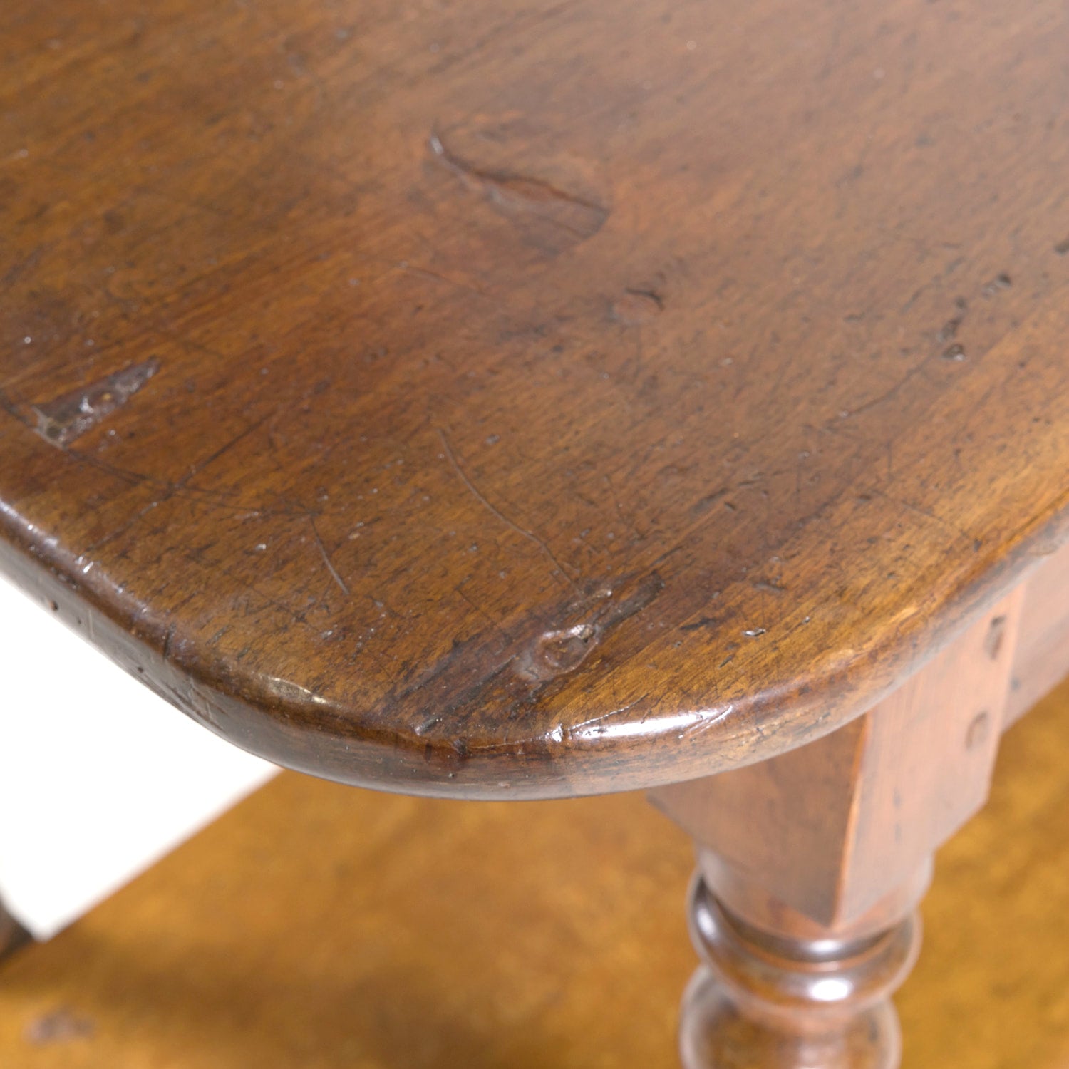 Monumental 19th Century French Louis Philippe Period Draper Table or Table de Drapier