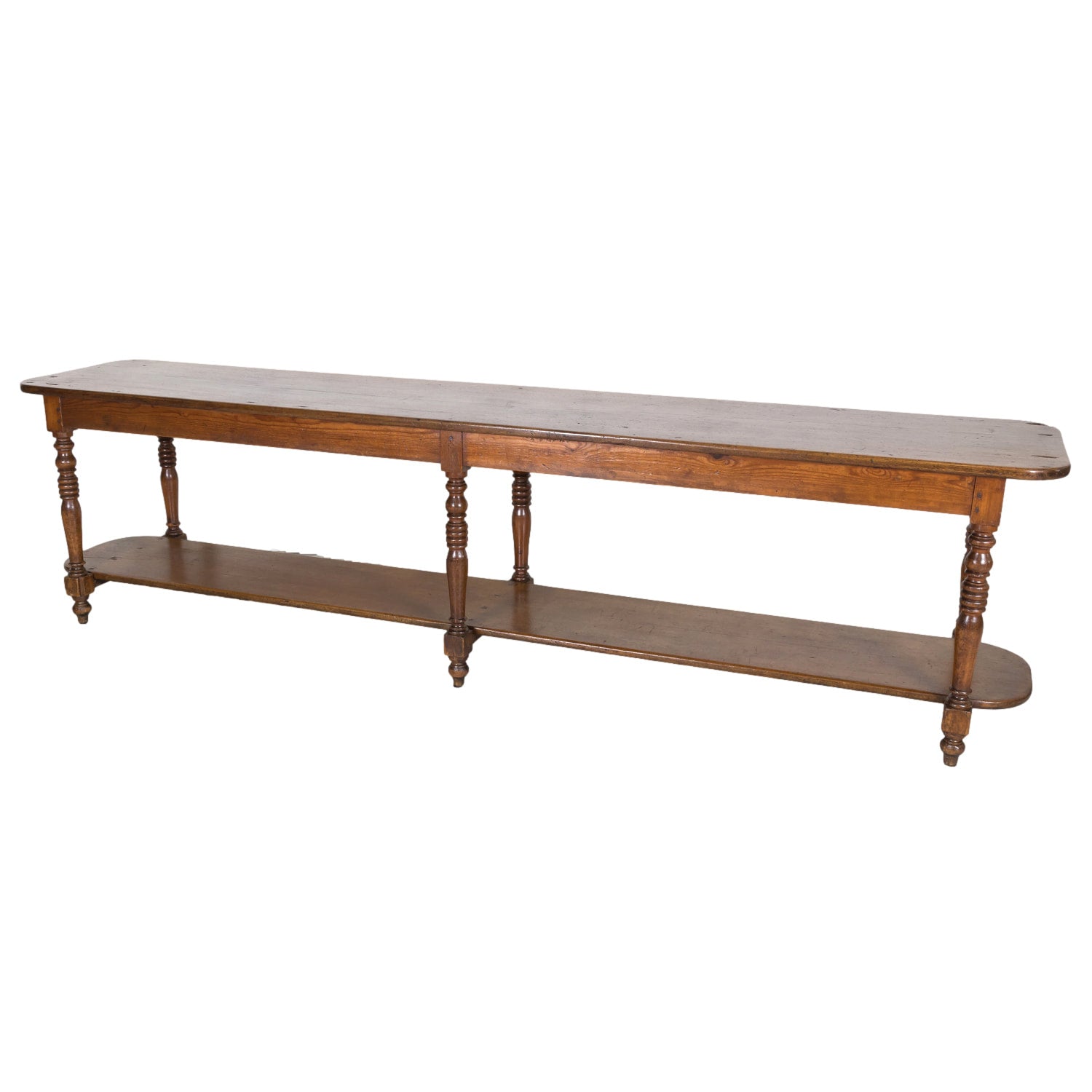 Monumental 19th Century French Louis Philippe Period Draper Table or Table de Drapier