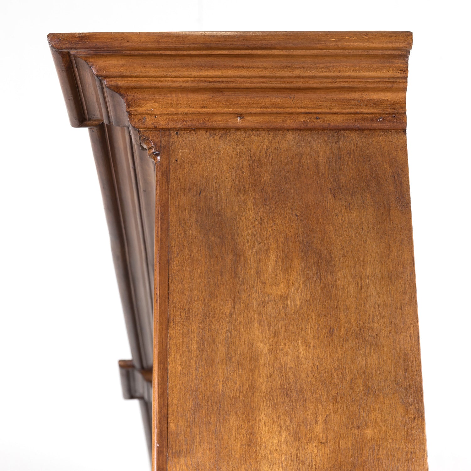 Monumental Antique French Directoire Style Cherry Bibliotheque or Bookcase