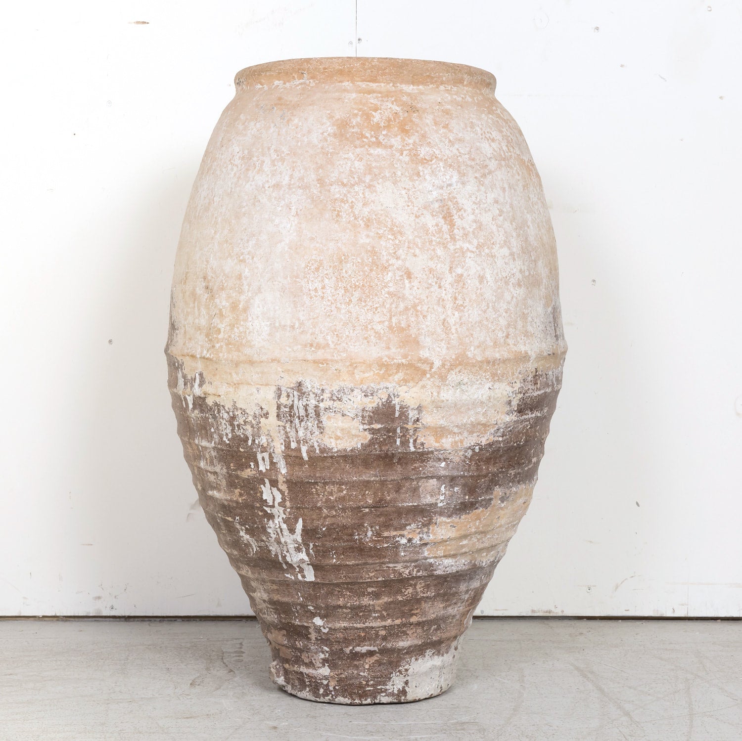 Large 19th Century Spanish Terracotta Tinaja or Wine Pot