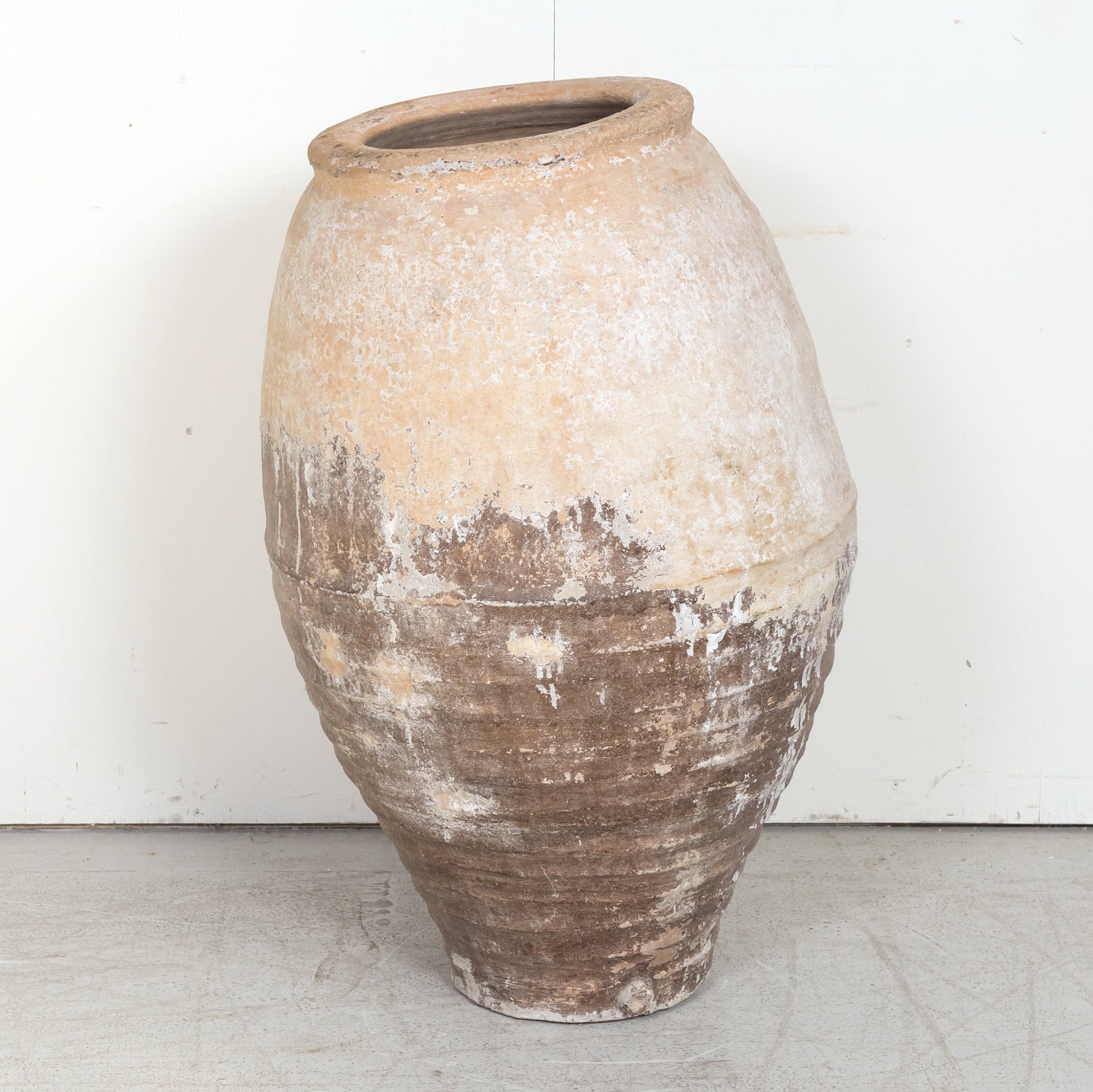 Large 19th Century Spanish Terracotta Tinaja or Wine Pot