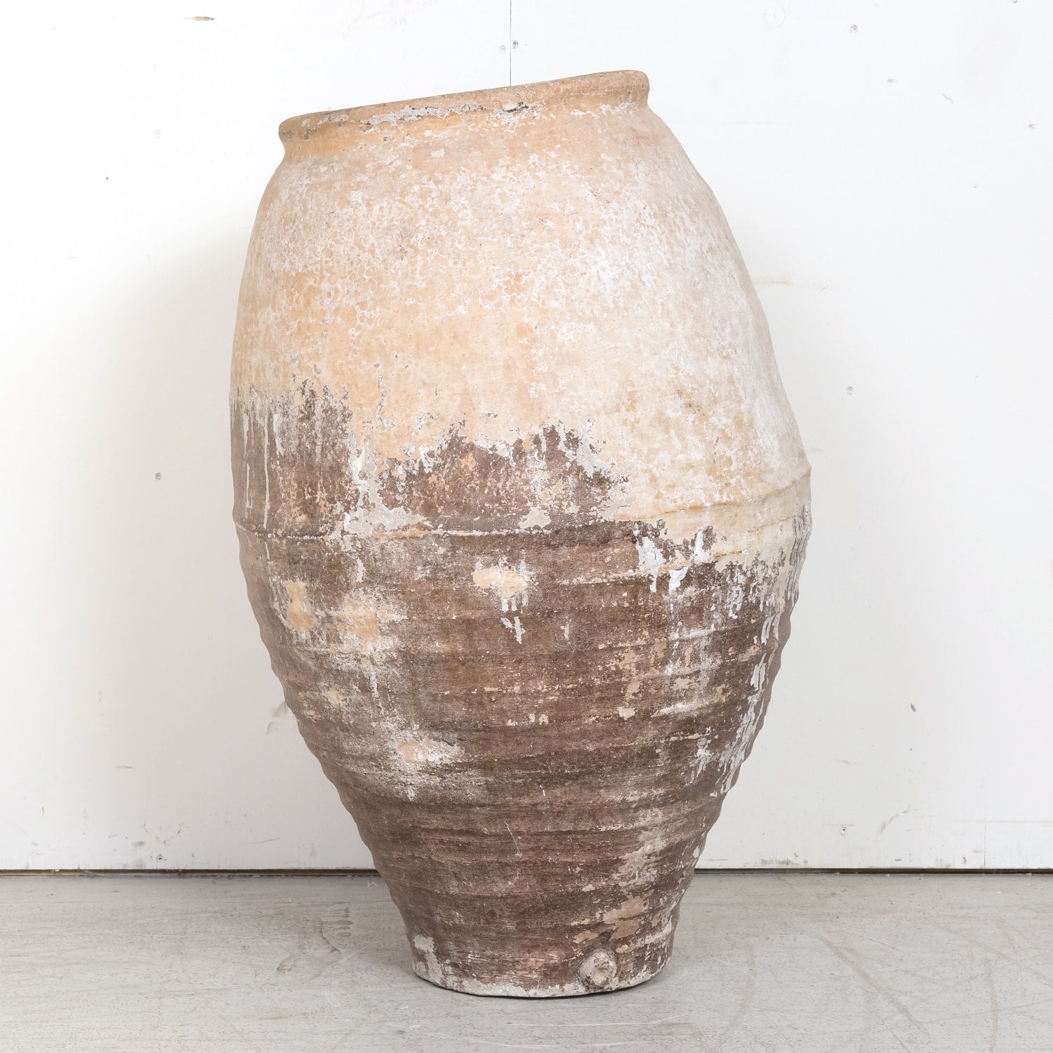 Large 19th Century Spanish Terracotta Tinaja or Wine Pot