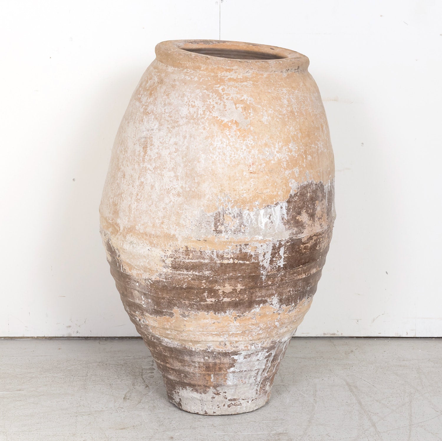 Large 19th Century Spanish Terracotta Tinaja or Wine Pot