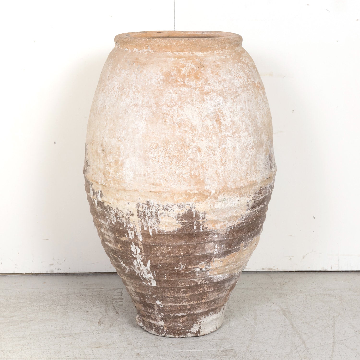 Large 19th Century Spanish Terracotta Tinaja or Wine Pot