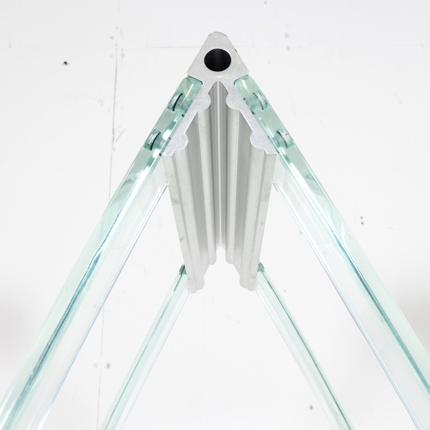 Vintage Post-Modern Italian Acrylic and Glass Bookcase or Display Unit